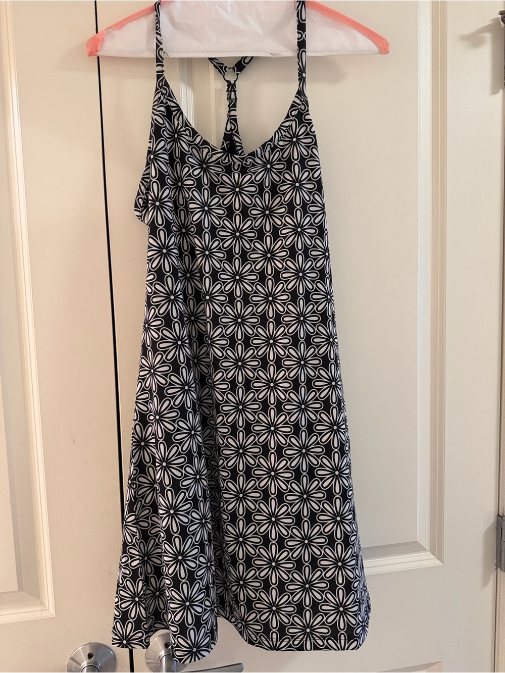 Kenny Flowers Black & White Floral Casual Sundress